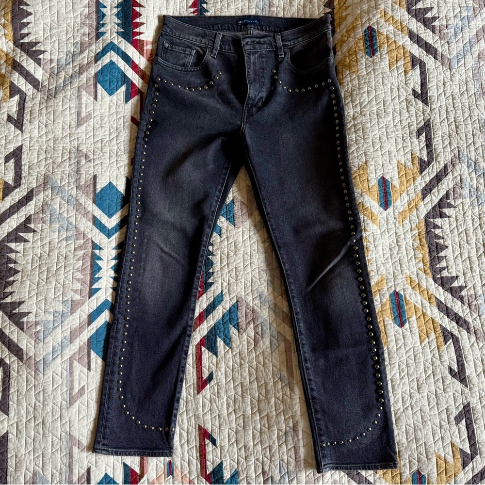 Levi's Made & Crafted Women's Cigarette Jeans with Studs size 29